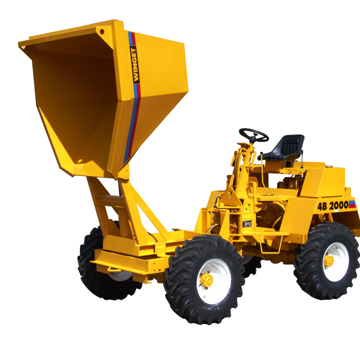 4B Range (4 wheel drive site dumpers)